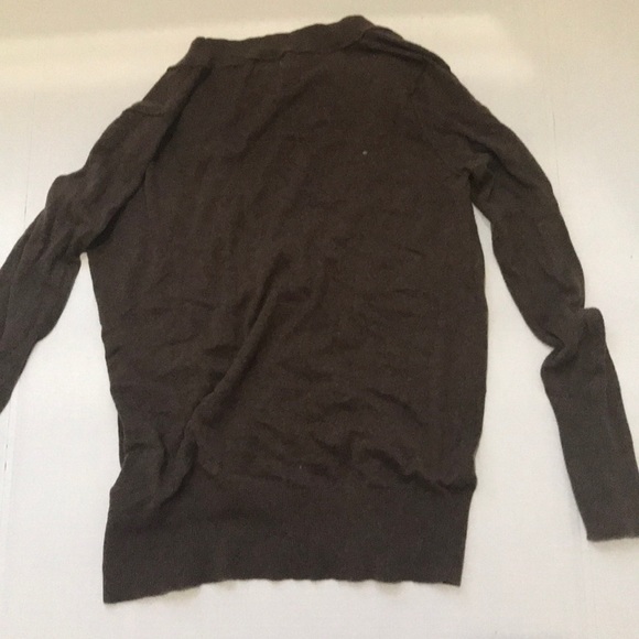 Brown long sleeve cardigan - Picture 3 of 3